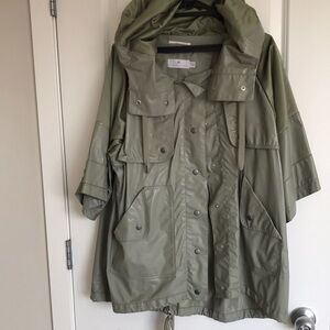 Stella McCartneyX Adidas Olive Hooded Jacket